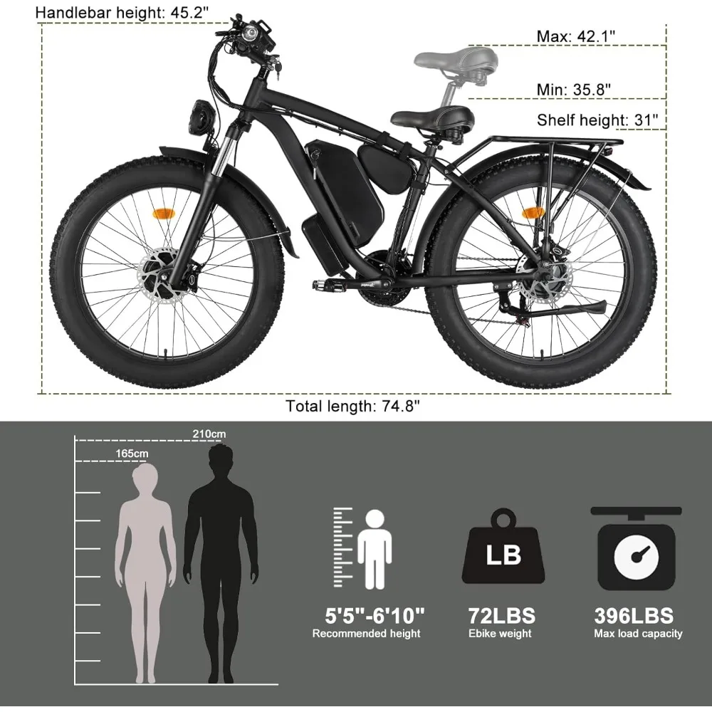 %a elektrische fiets voor volw - Dual Motor Ebike Kit 2000W recensie en prijs